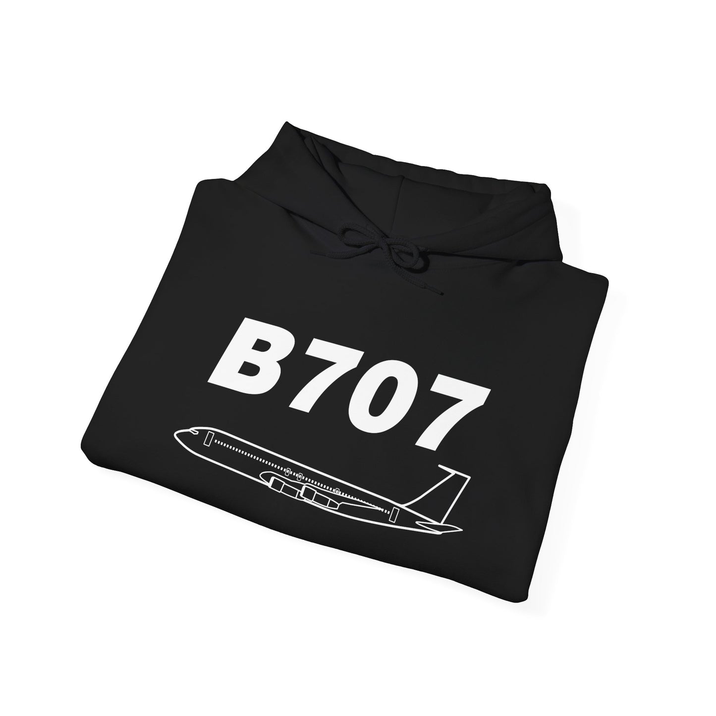 Boeing 707 Outline Hoodie