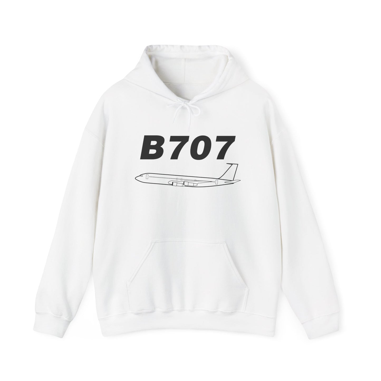 Boeing 707 Outline Hoodie