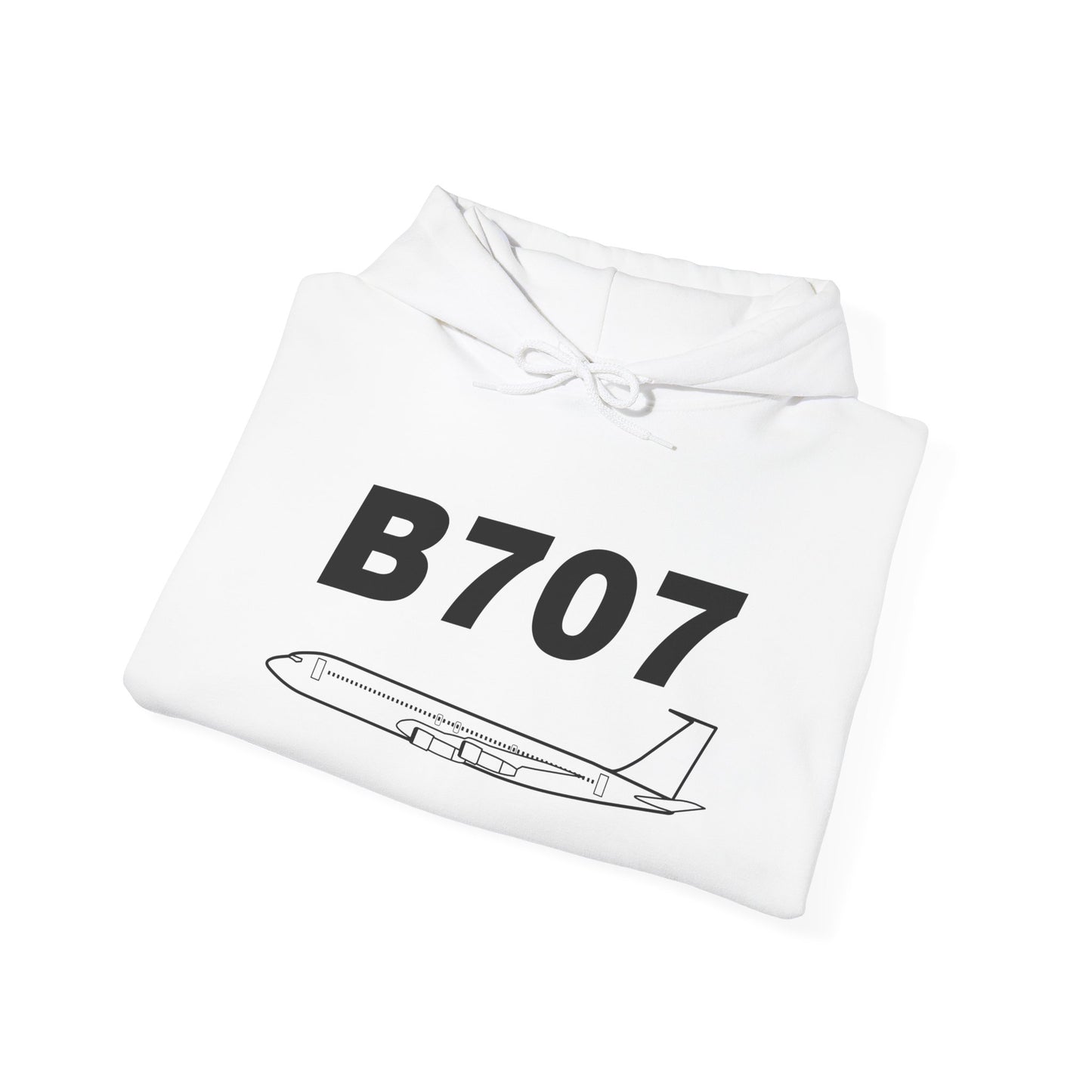 Boeing 707 Outline Hoodie