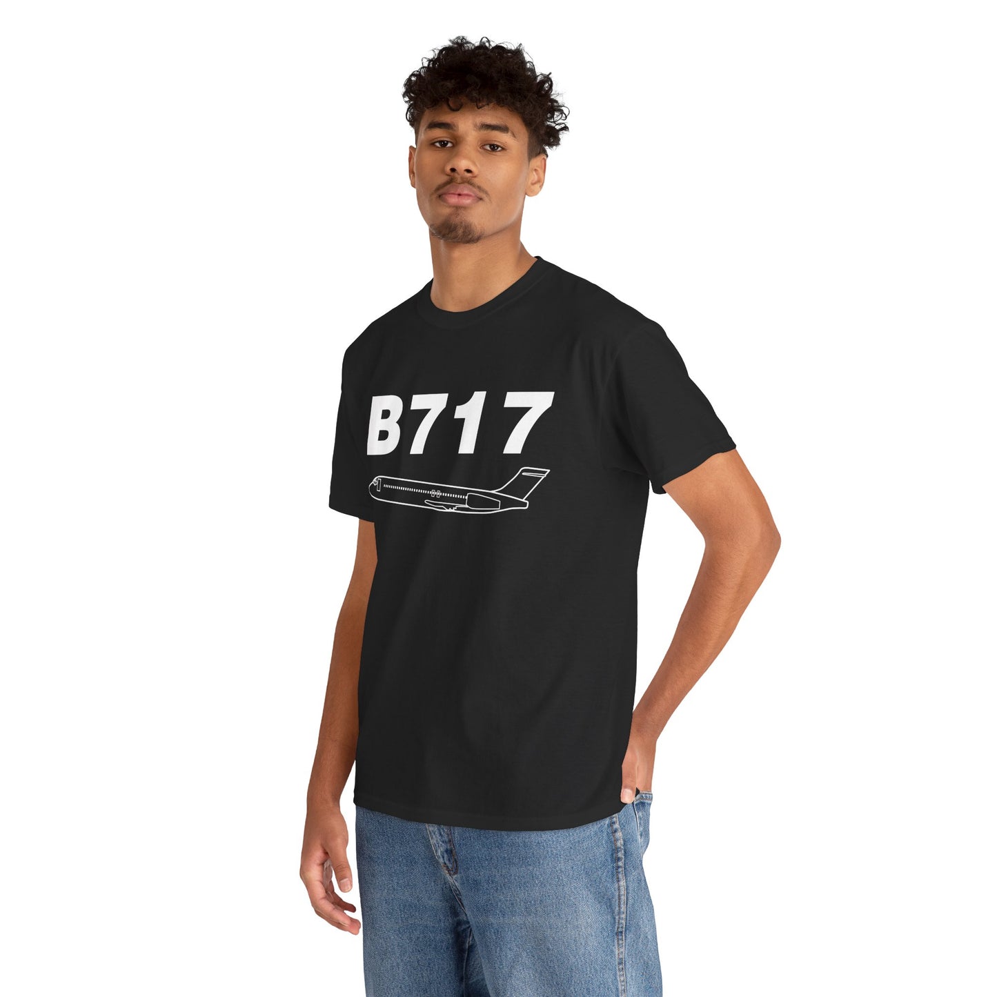 Boeing 717 Outline T-Shirt