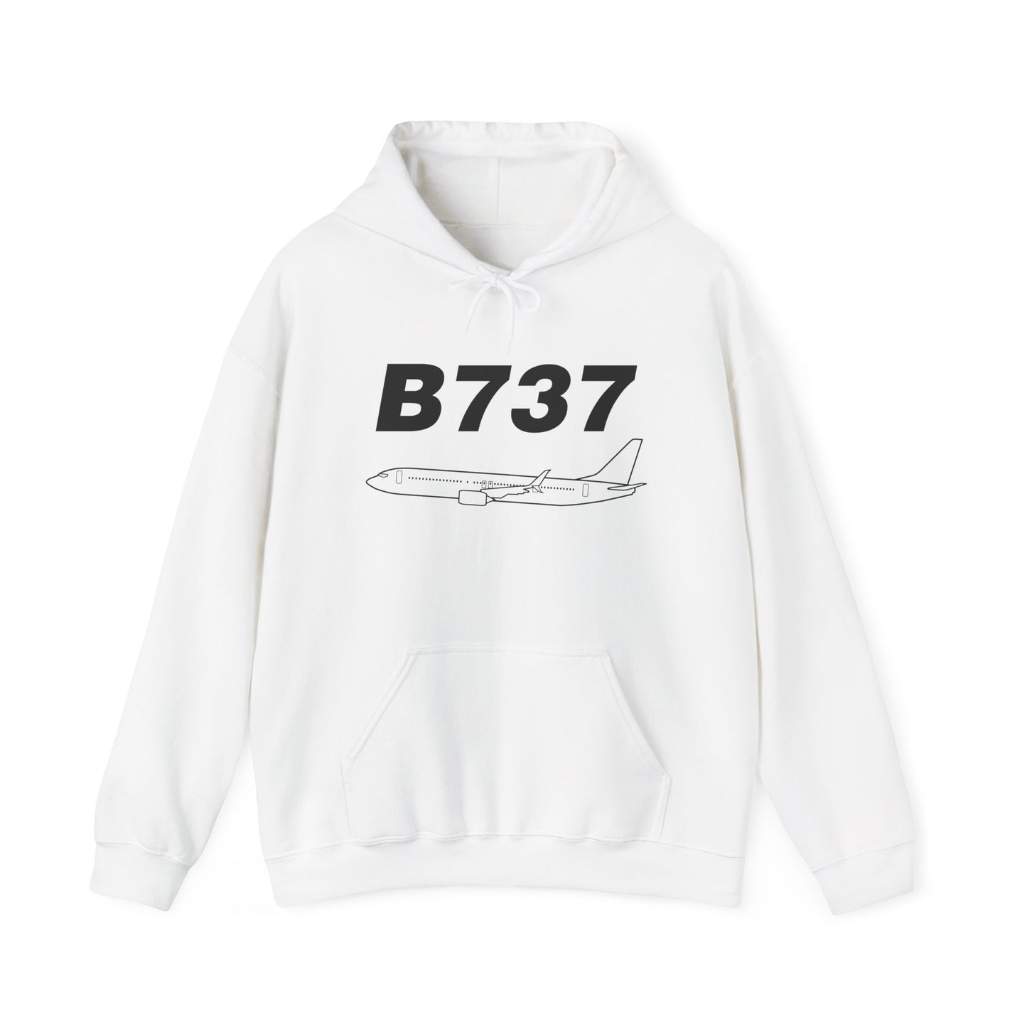 Boeing 737 Outline Hoodie