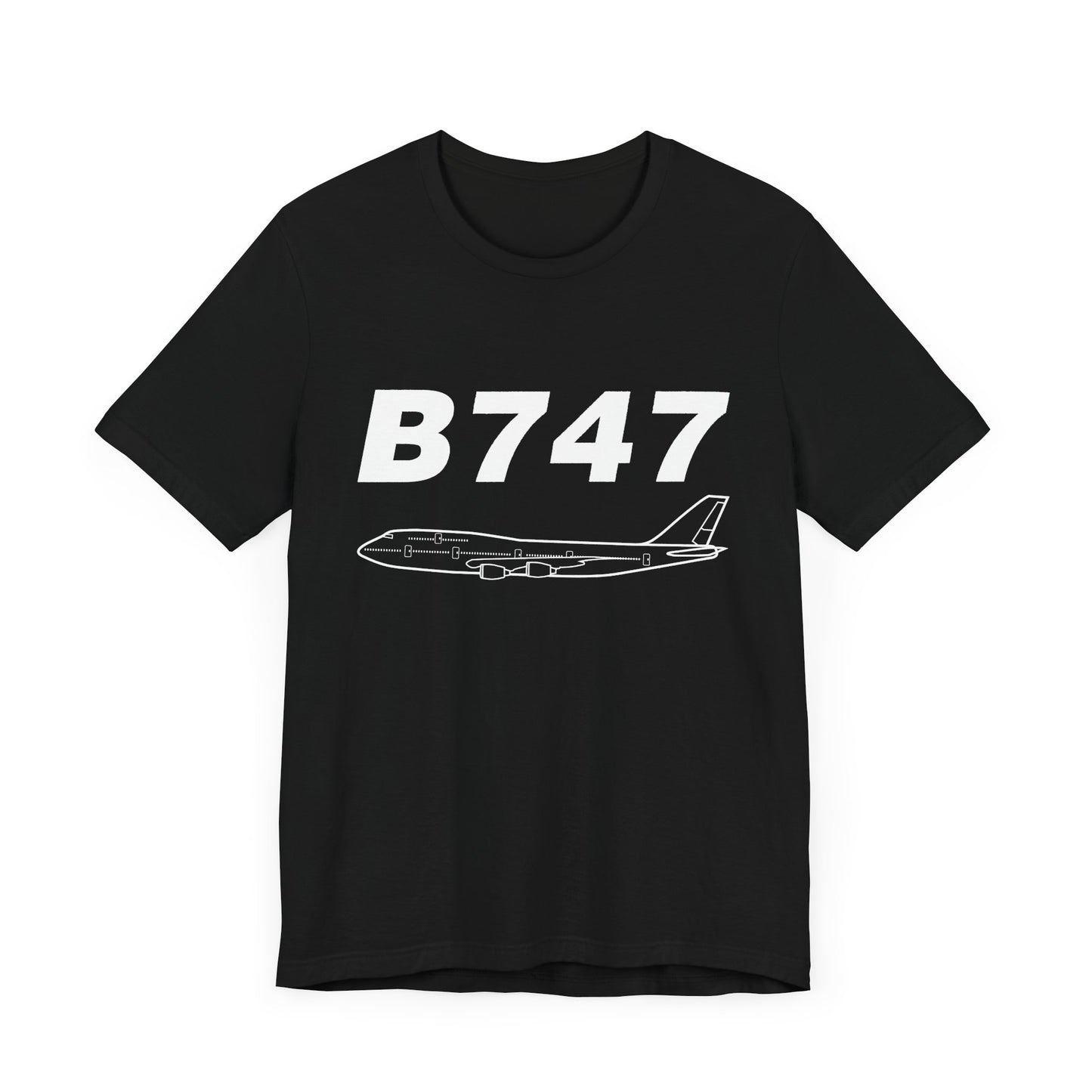 Boeing 747 Outline T-Shirt
