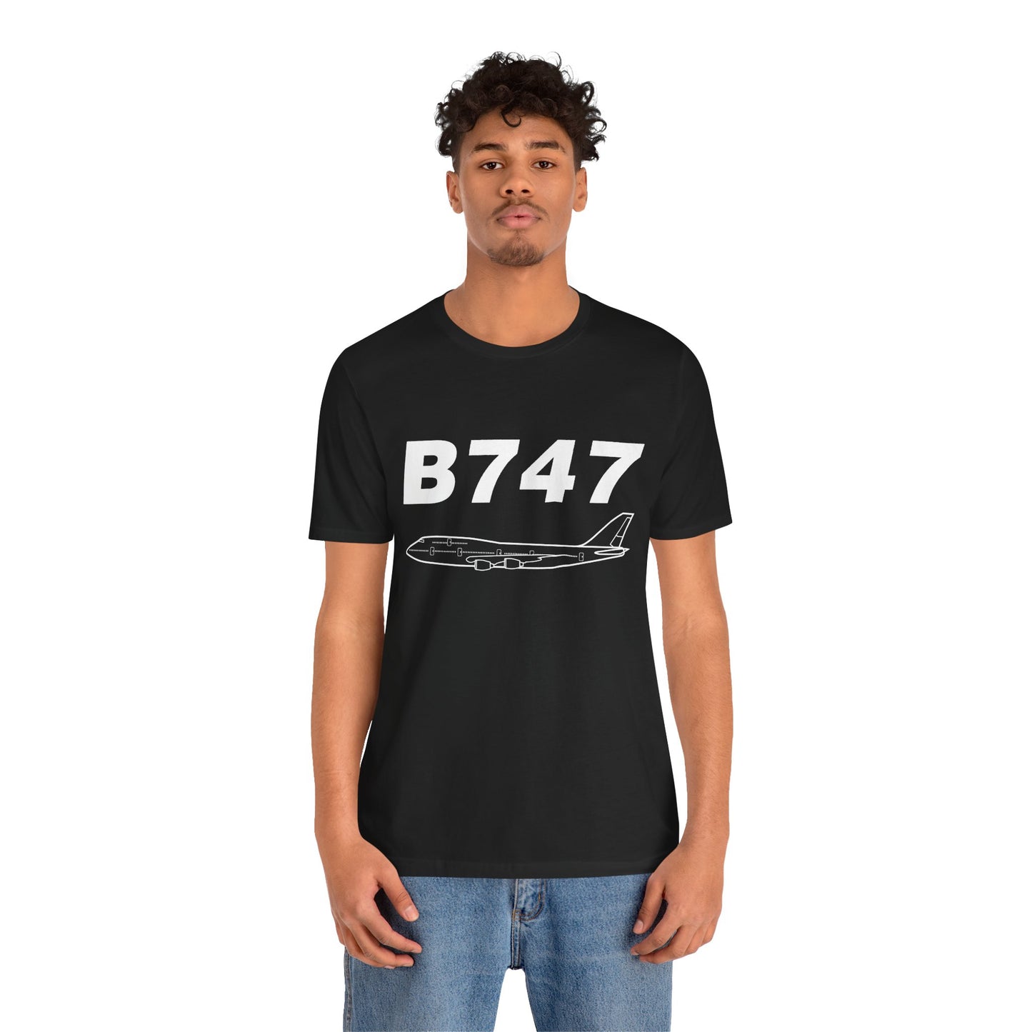 Boeing 747 Outline T-Shirt