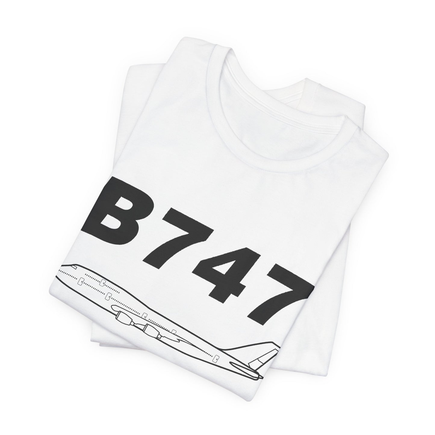Boeing 747 Outline T-Shirt