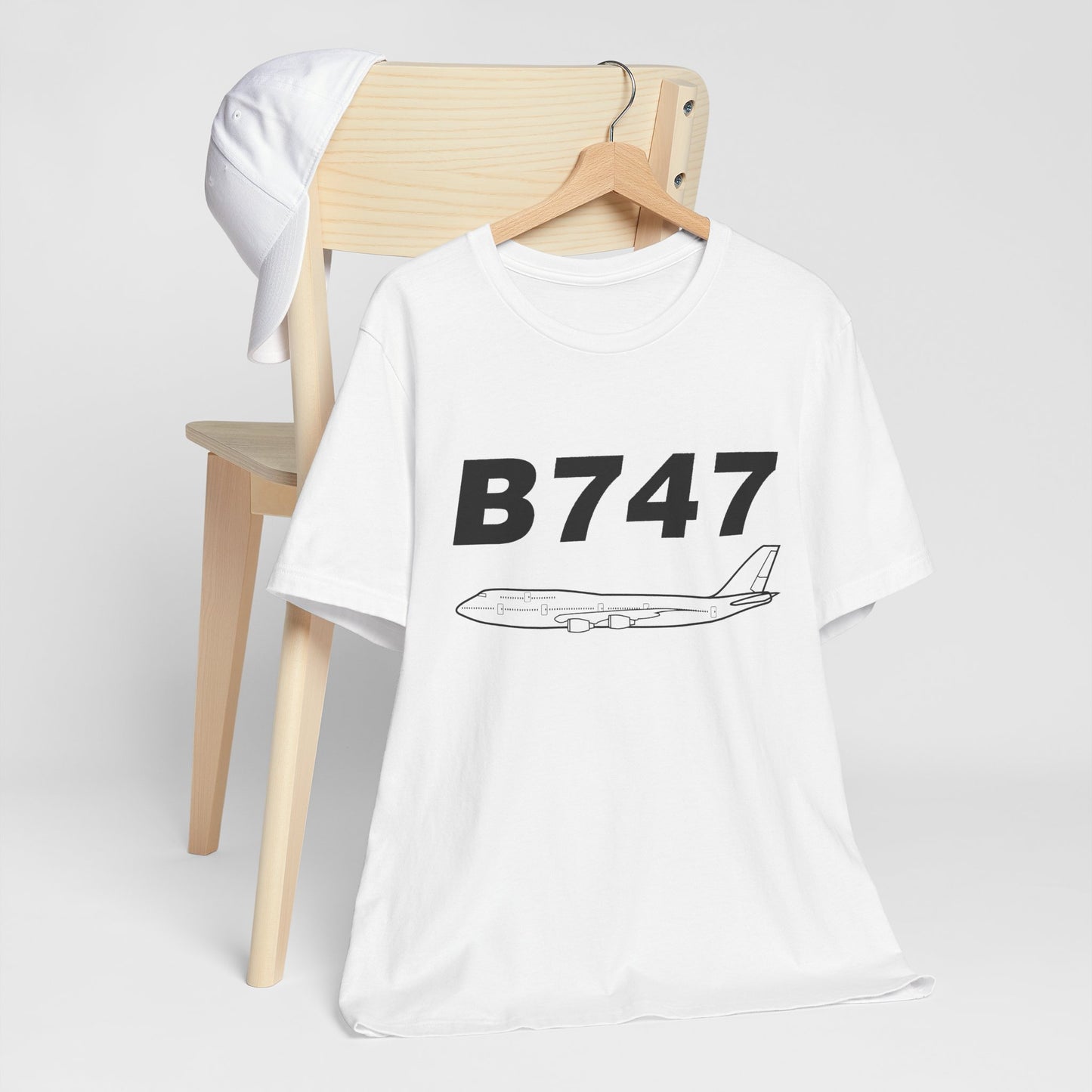 Boeing 747 Outline T-Shirt