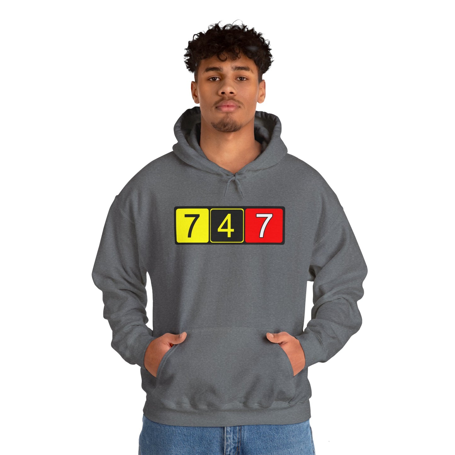747 Taxiway Design Hoodie