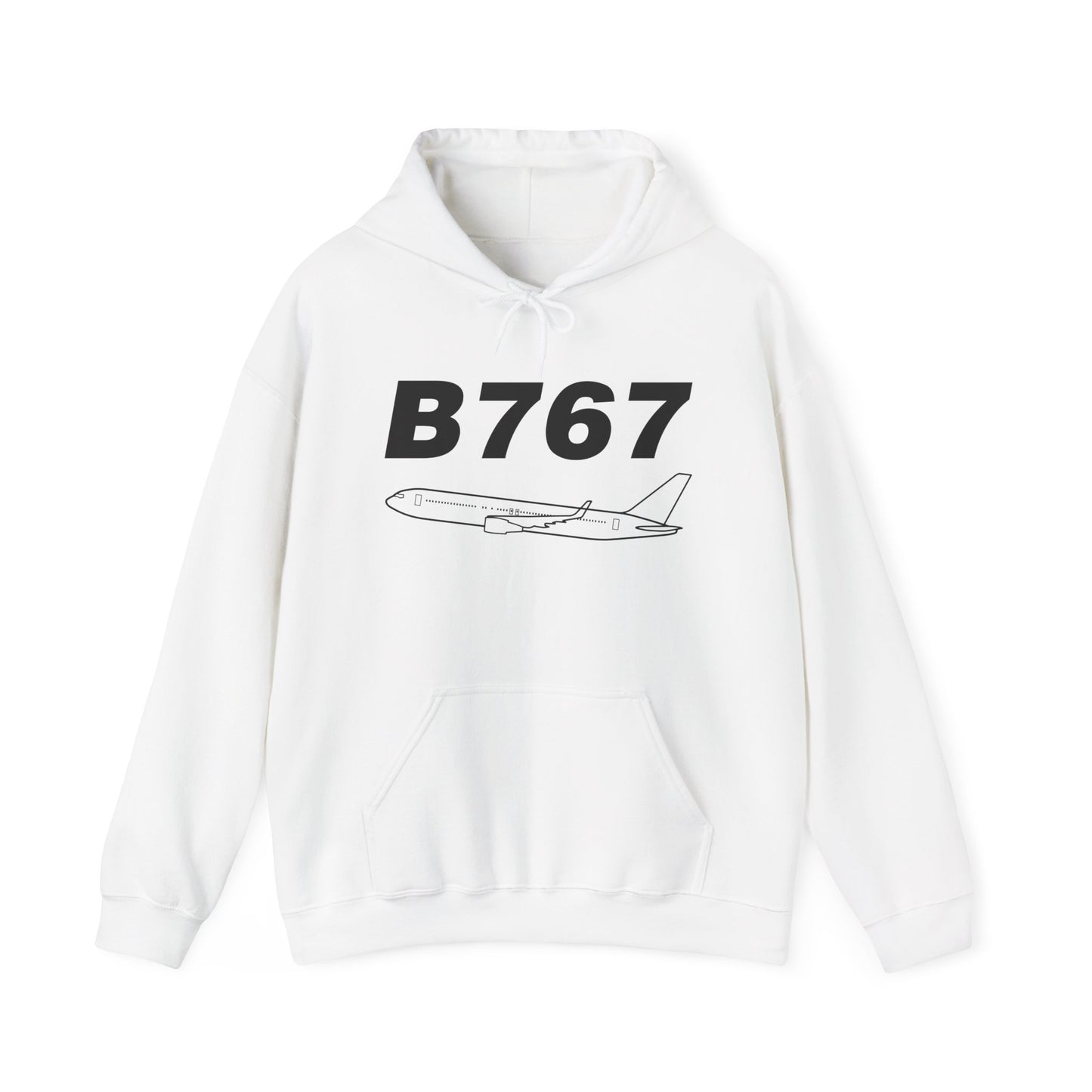Boeing 767 Outline Hoodie