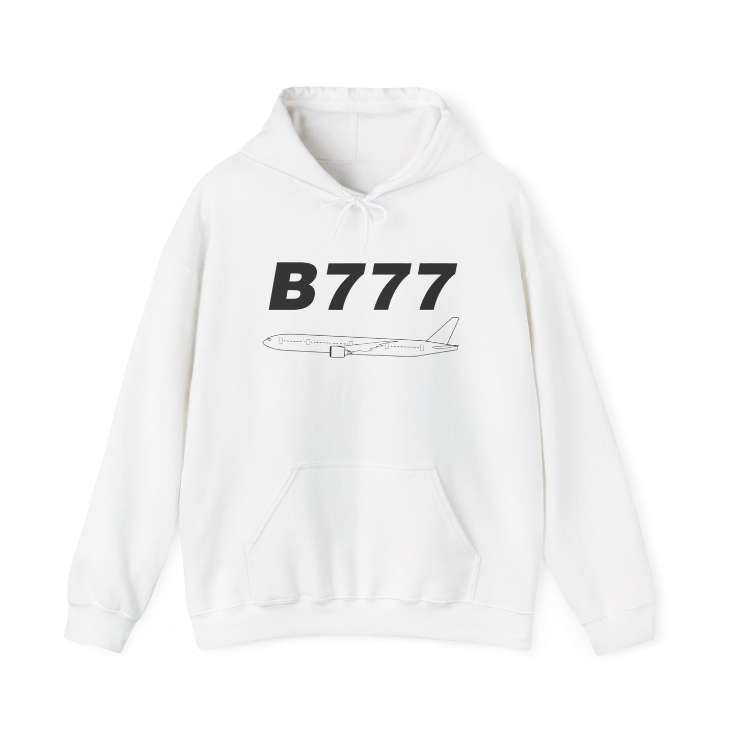 Boeing 777 Outline Hoodie