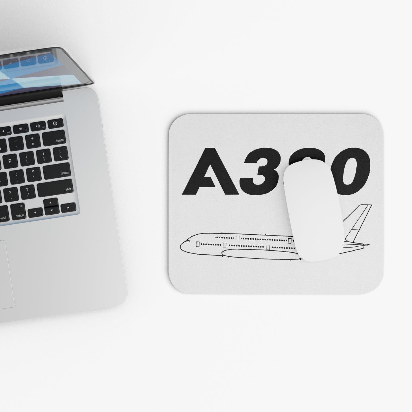 A380 Outline Mousepad