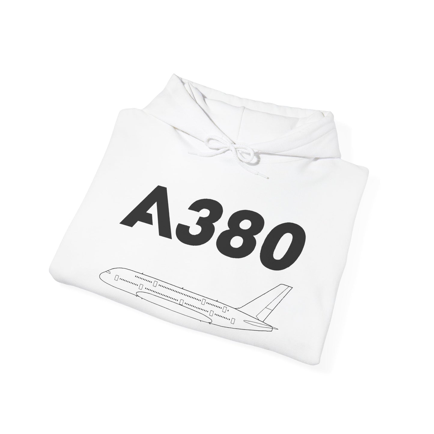 A380 Outline Hoodie