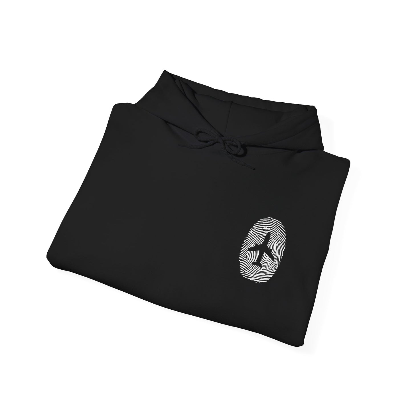 Airplane Fingerprint Hoodie