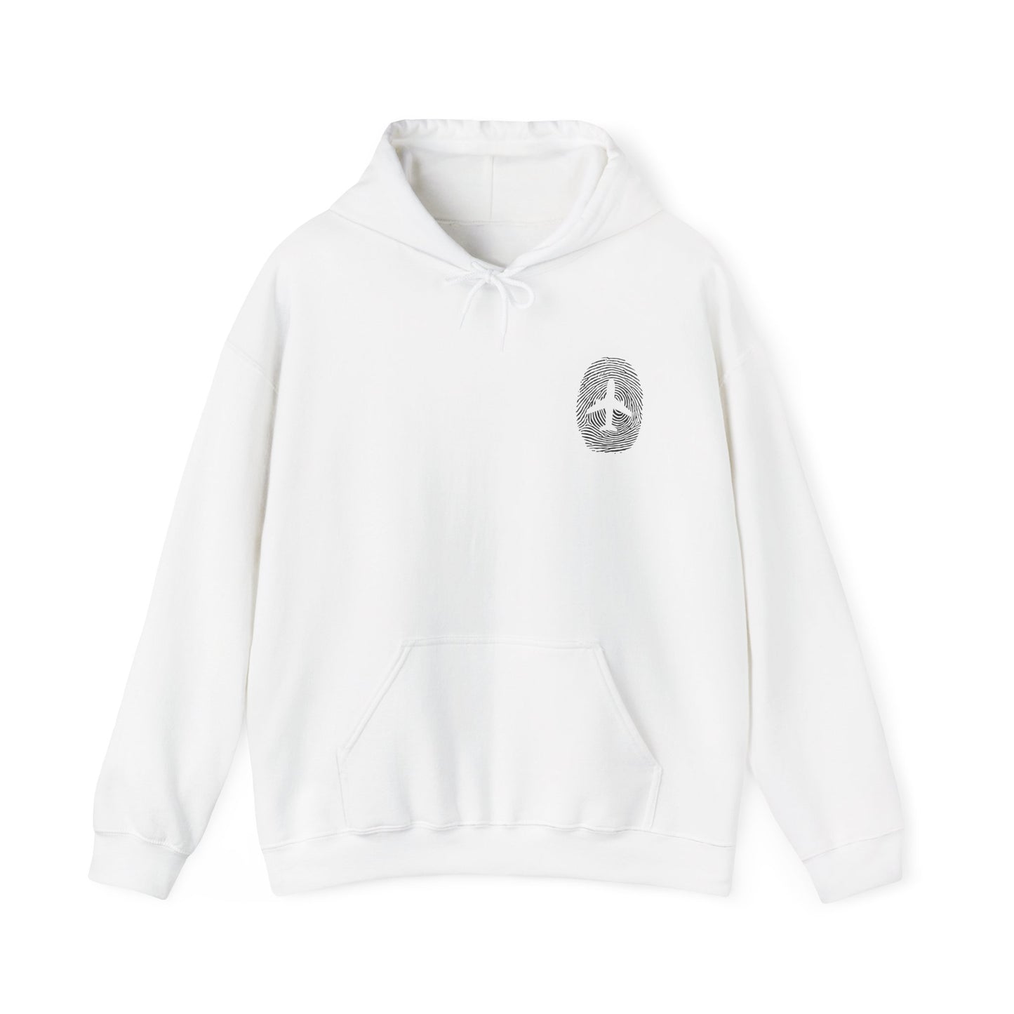 Airplane Fingerprint Hoodie