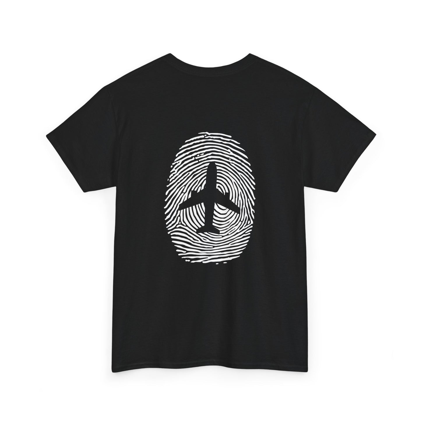 Airplane Fingerprint T-shirt