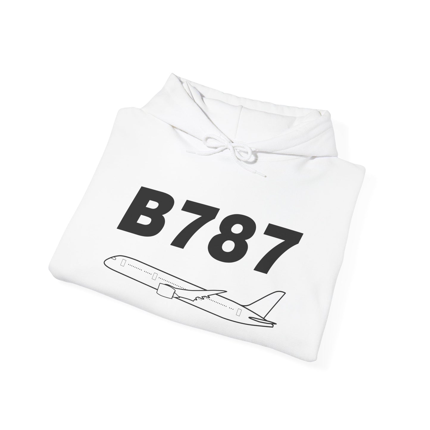 Boeing 787 Outline Hoodie