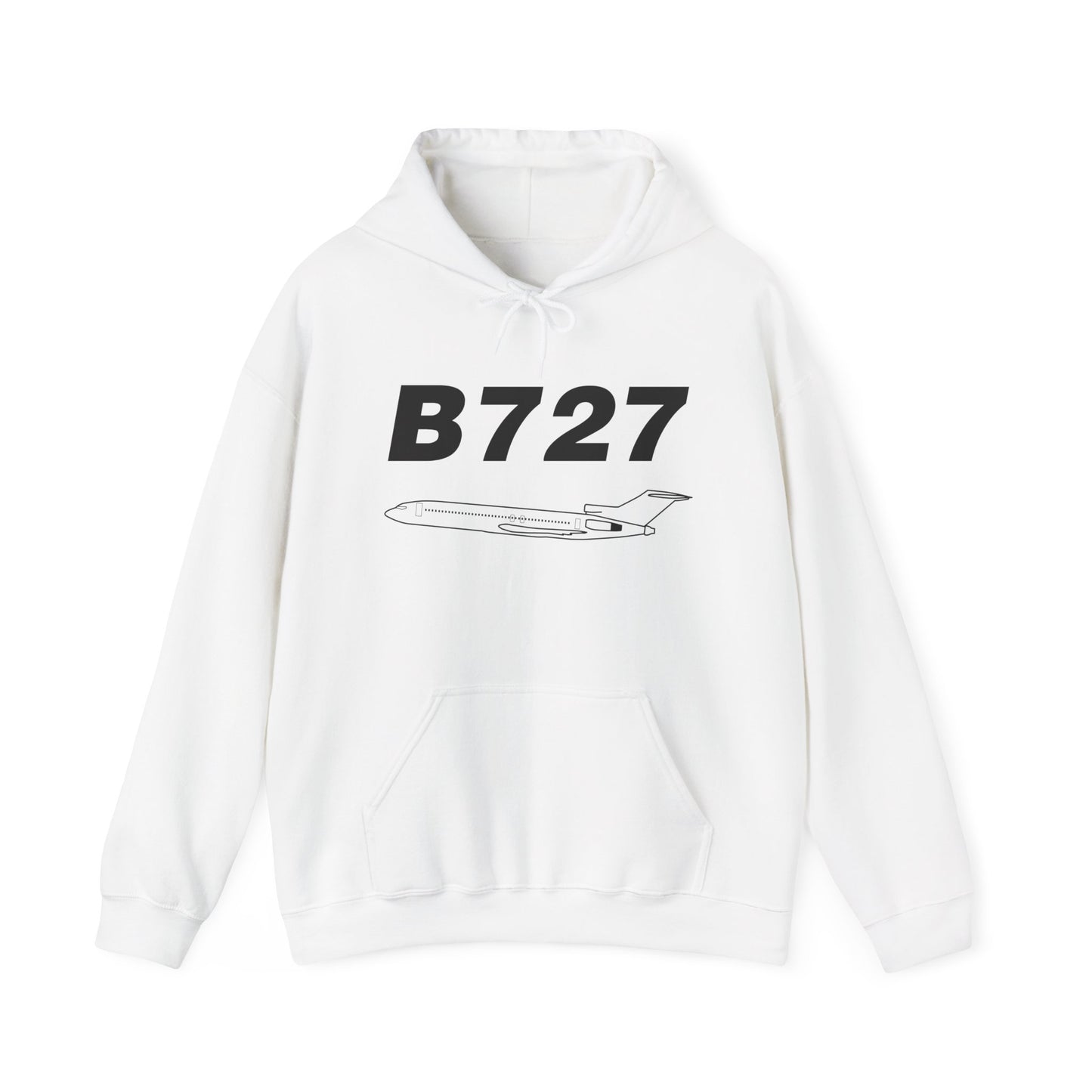 Boeing 727 Outline Hoodie