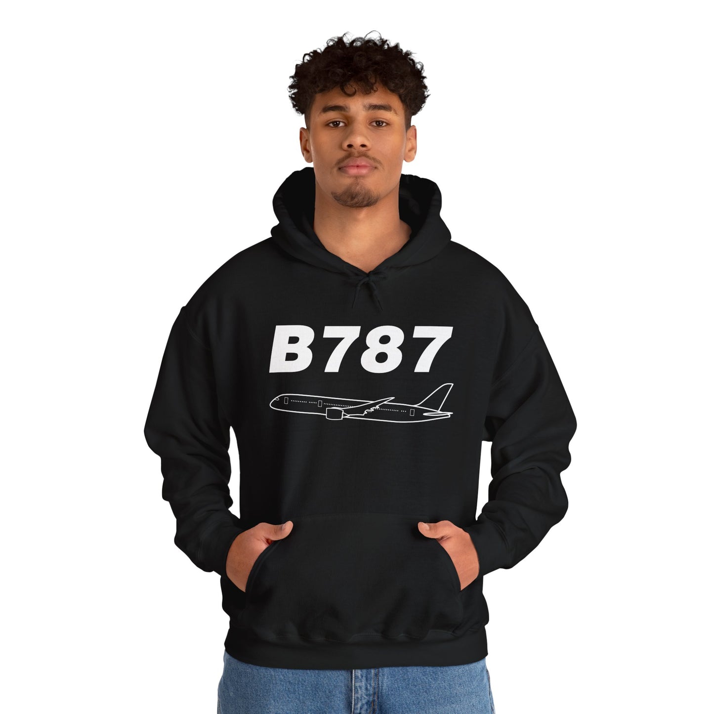 Boeing 787 Outline Hoodie