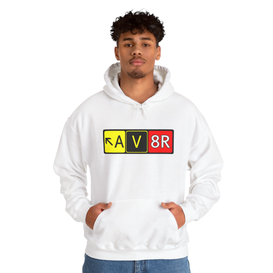 AV8R Hoodie - Taxiway design