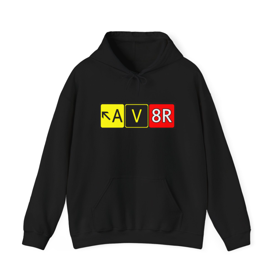 AV8R Hoodie - Taxiway design