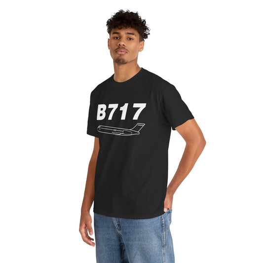 Boeing 717 Outline T-Shirt