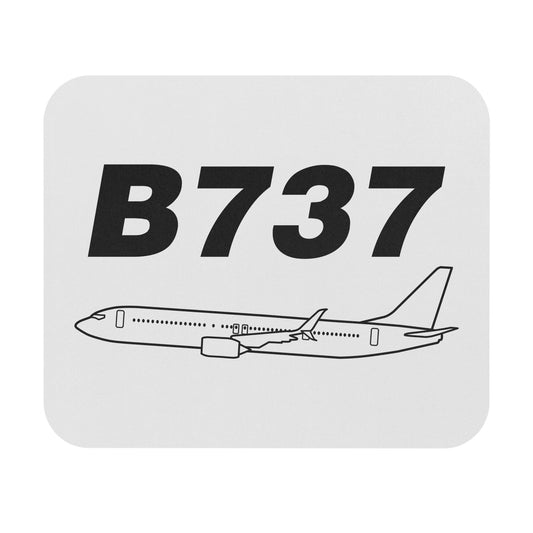 737 Outline Mousepad