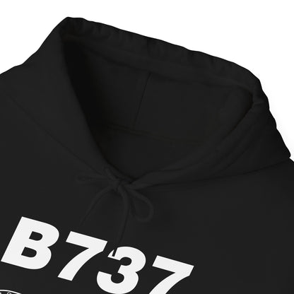 Boeing 737 Outline Hoodie