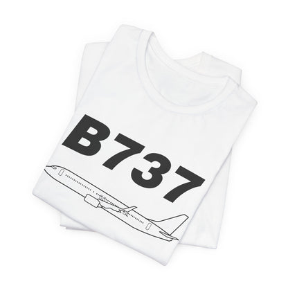 Boeing 737 Outline T-Shirt