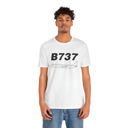 Boeing 737 Outline T-Shirt