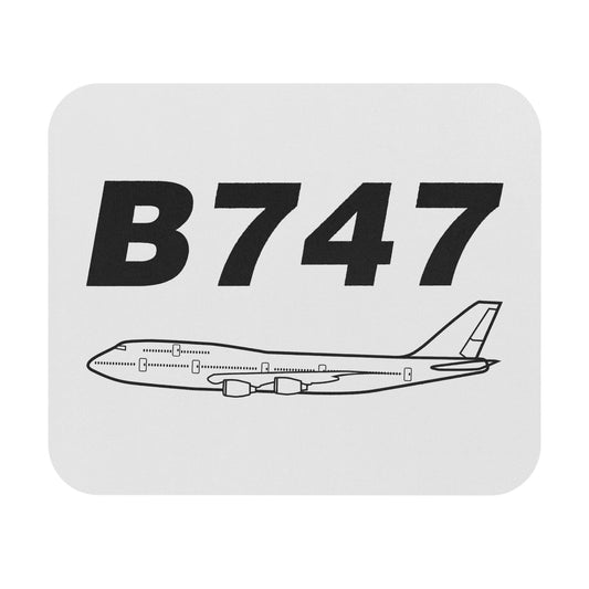 747 Outline Mousepad