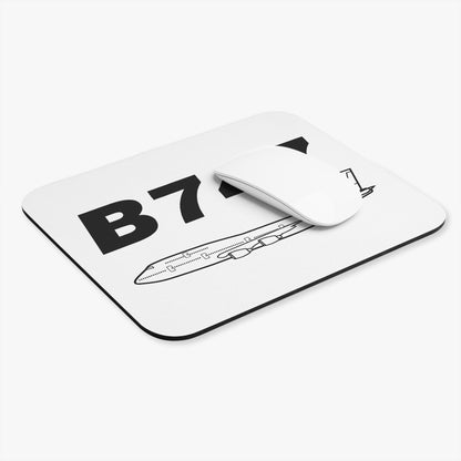 747 Outline Mousepad