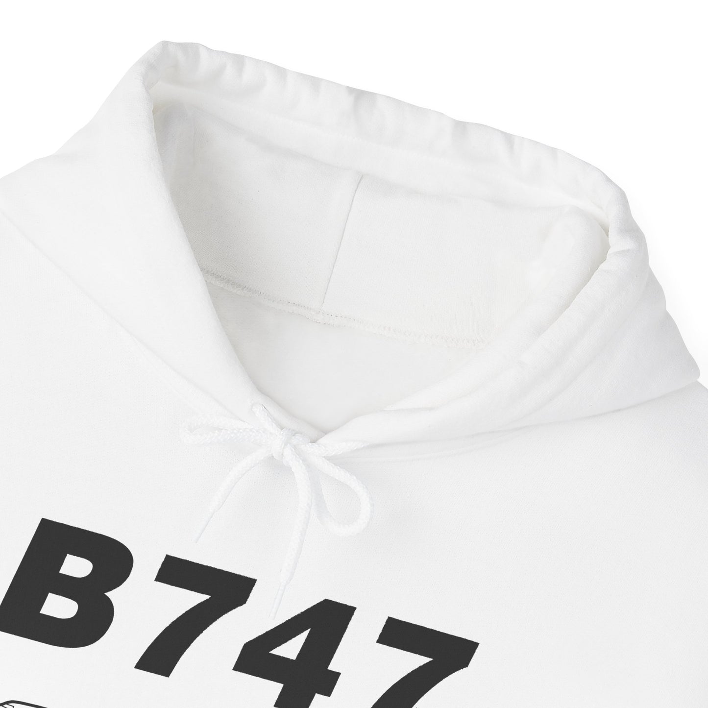 Boeing 747 Outline Hoodie