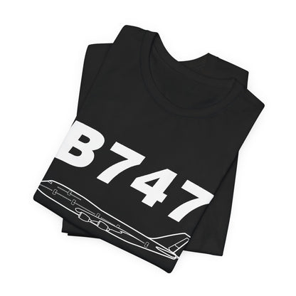 Boeing 747 Outline T-Shirt