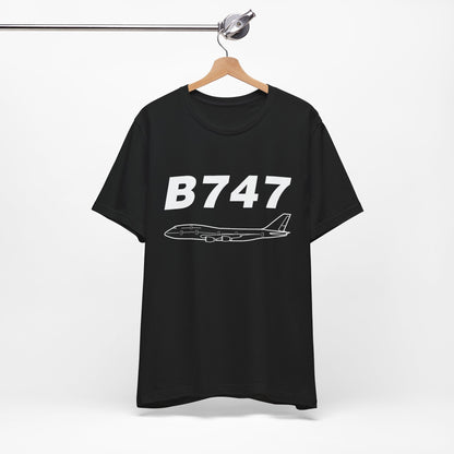 Boeing 747 Outline T-Shirt