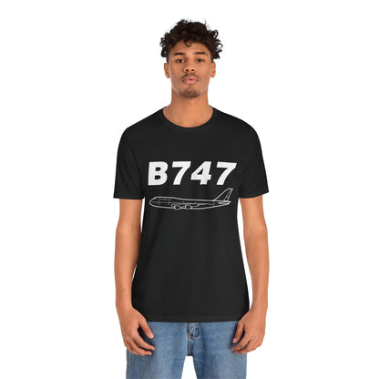 Boeing 747 Outline T-Shirt