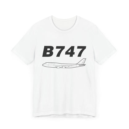 Boeing 747 Outline T-Shirt