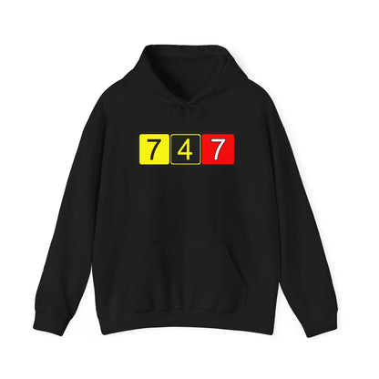 747 Taxiway Design Hoodie