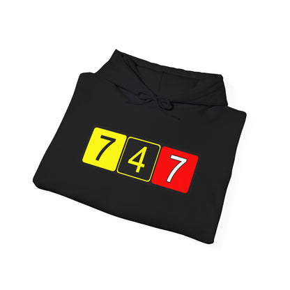 747 Taxiway Design Hoodie
