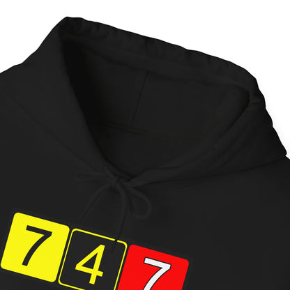 747 Taxiway Design Hoodie