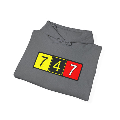 747 Taxiway Design Hoodie