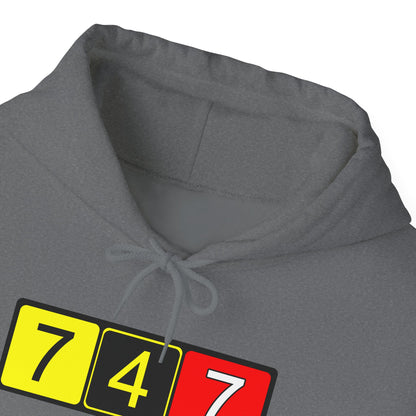 747 Taxiway Design Hoodie