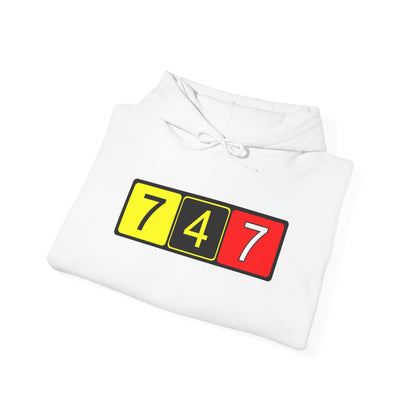747 Taxiway Design Hoodie