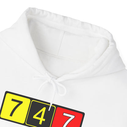 747 Taxiway Design Hoodie