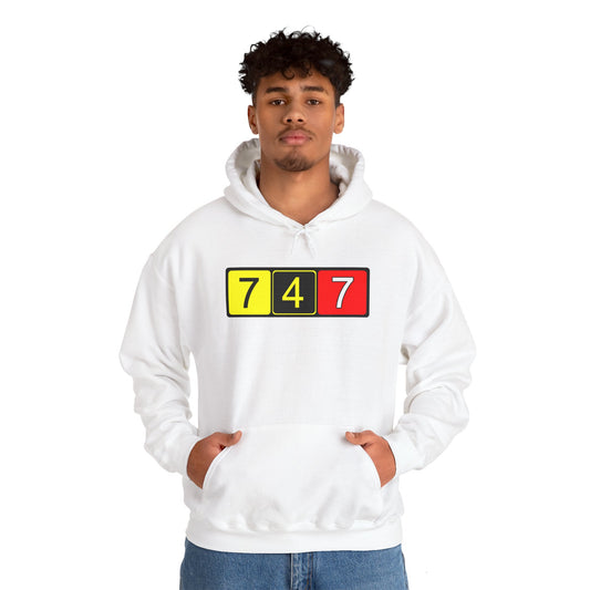 747 Taxiway Design Hoodie