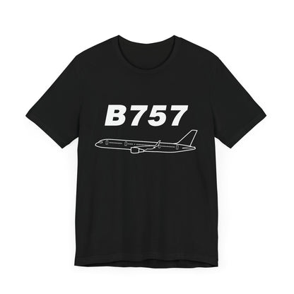 Boeing 757 Outline T-Shirt