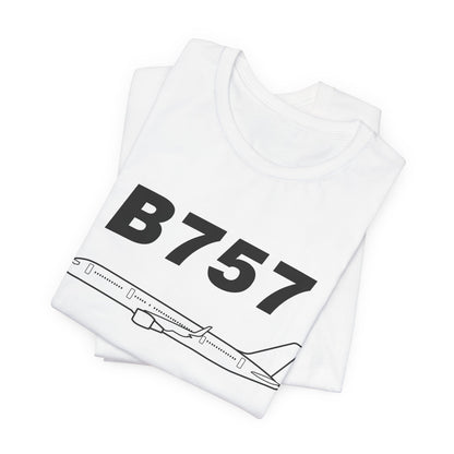 Boeing 757 Outline T-Shirt