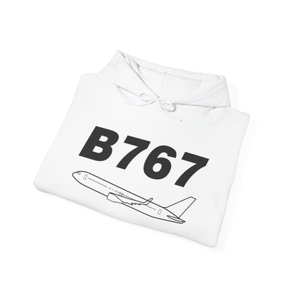 Boeing 767 Outline Hoodie
