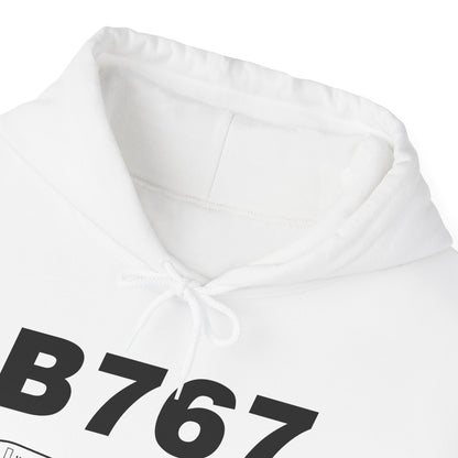 Boeing 767 Outline Hoodie