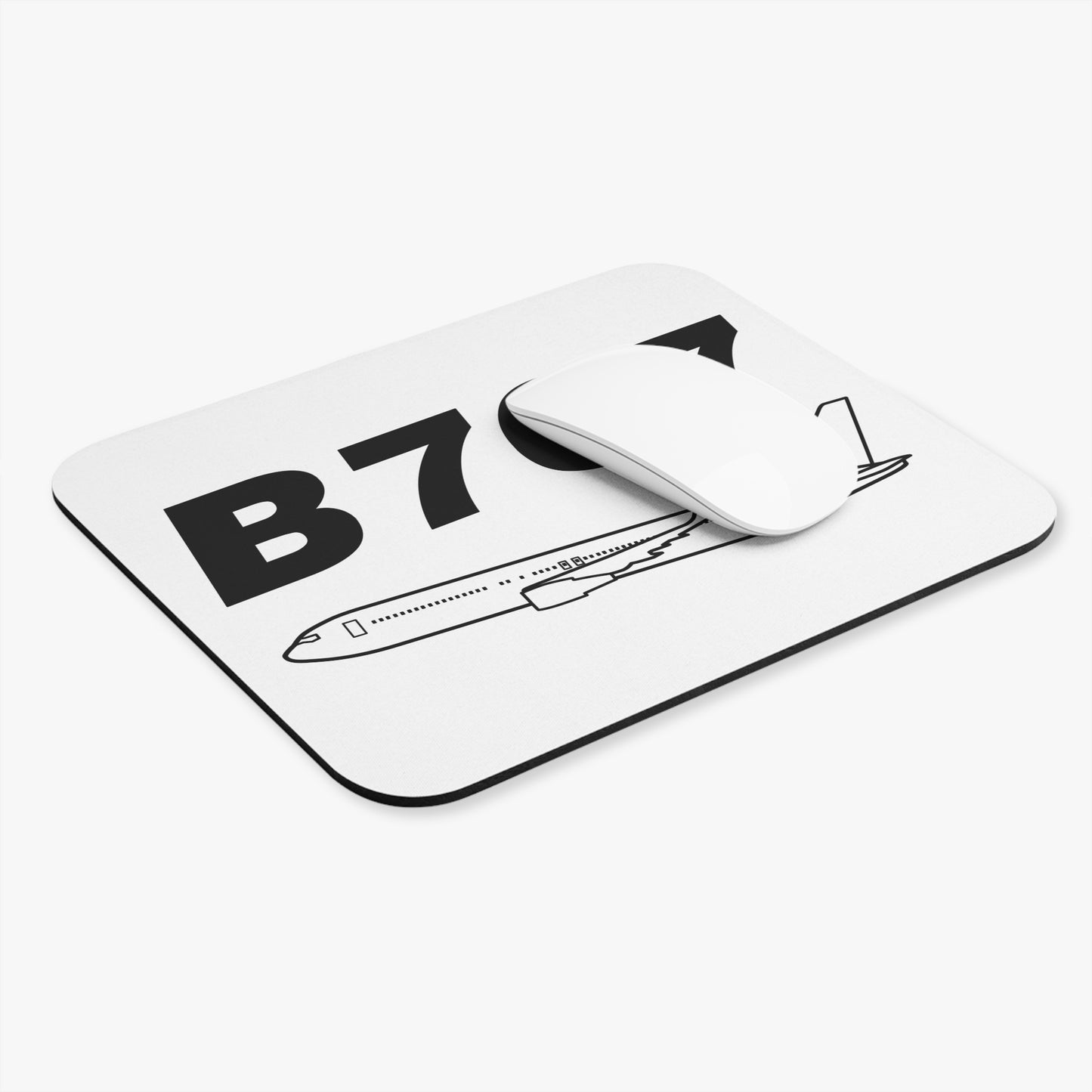 767 Outline Mousepad