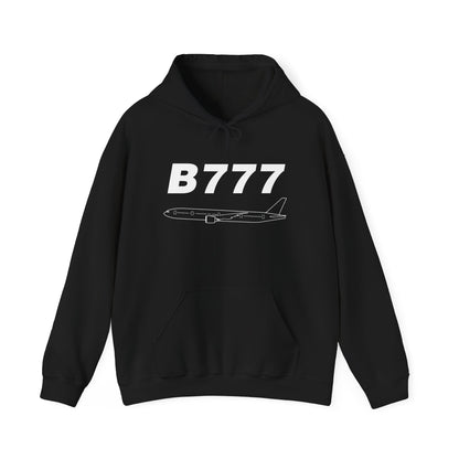 Boeing 777 Outline Hoodie