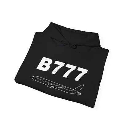Boeing 777 Outline Hoodie
