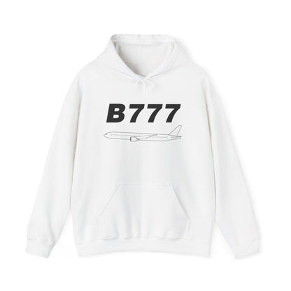 Boeing 777 Outline Hoodie
